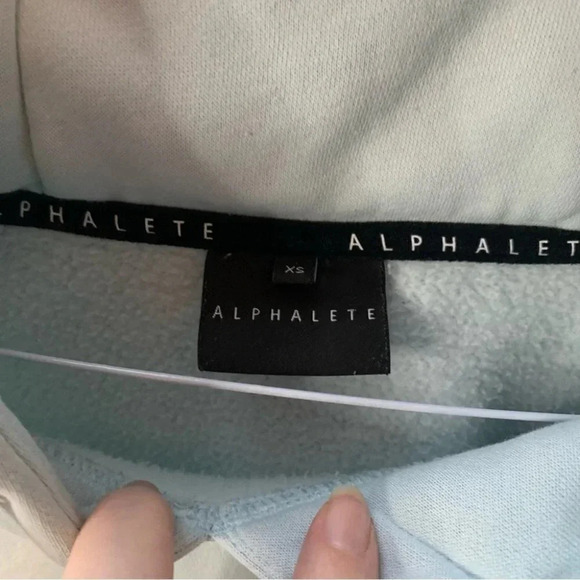 NWOT Alphalete Cropped Hoodie XS - Picture 7 of 9